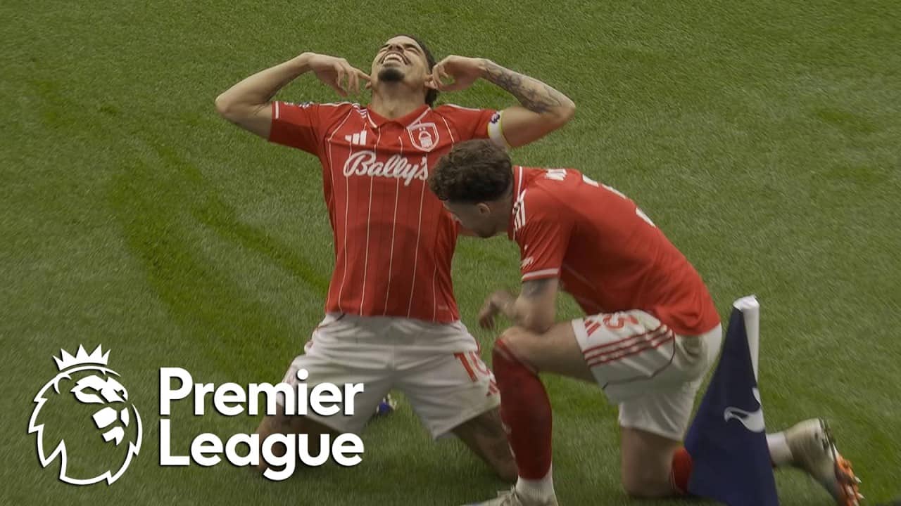 Morgan Gibbs-White drills Nottingham Forest 2-0 in front of Spurs | Premier League | NBC Sports