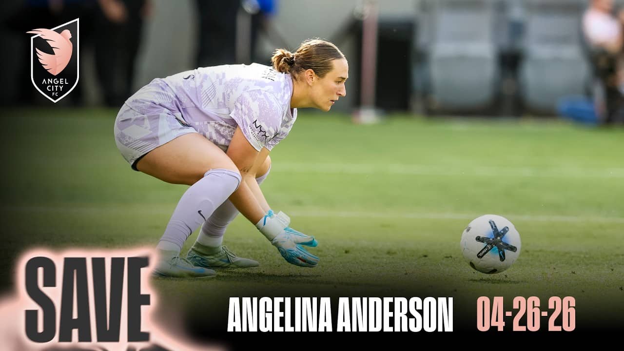 Angel City FC | Angelina Anderson Saves