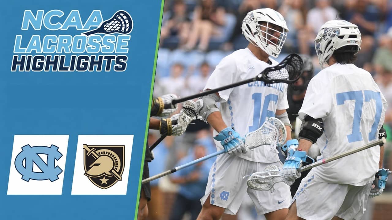 North Carolina vs Army | NCAA College Lacrosse Highlights | March 21, 2026