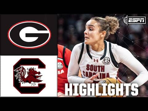 Georgia Lady Bulldogs vs. South Carolina Gamecocks | Full Game Highlights | ESPN CBB