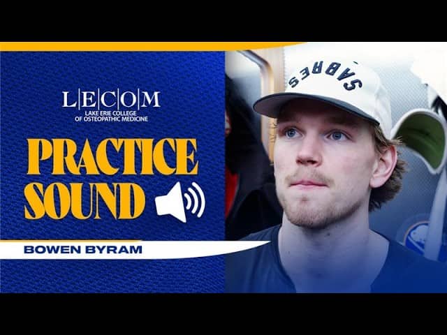 "We're An Experienced Team" | Bo Byram Ahead Of NHL Playoffs | Buffalo Sabres