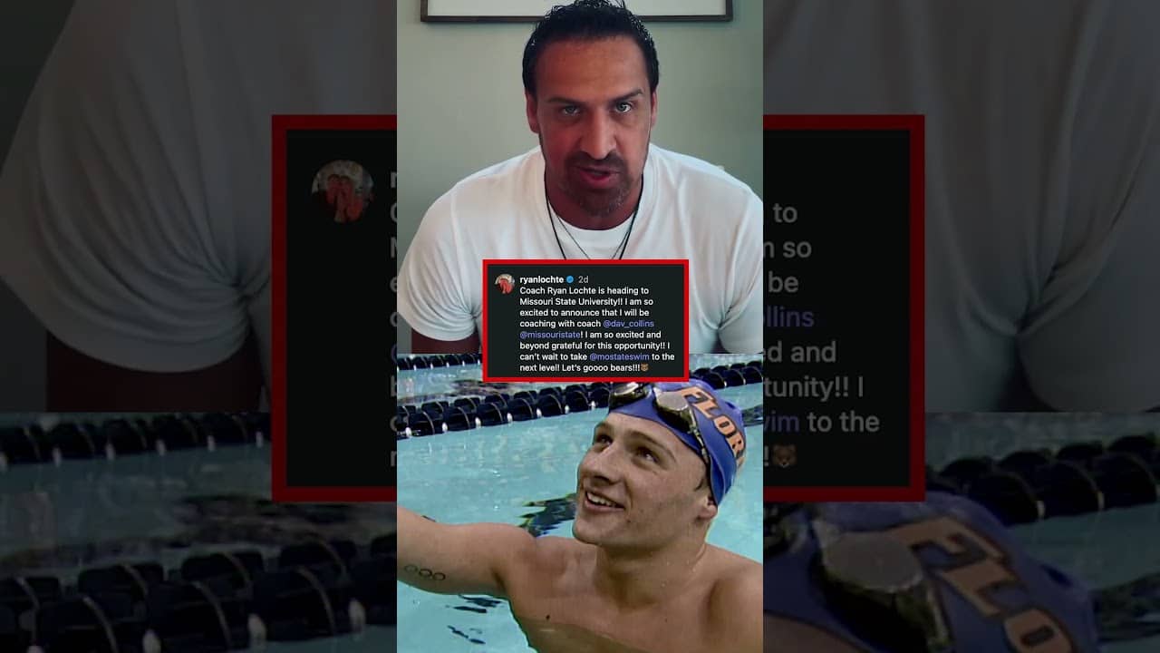 Coach Ryan Lochte? 🤔 #shorts