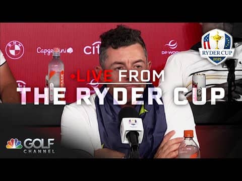 Rory: Verbal abuse from the crowd 'not acceptable' in golf | Live From the Ryder Cup | Golf Channel