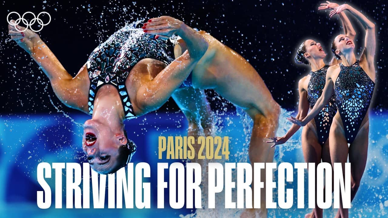 Truly Identical: Bregje & Noortje de Brouwer 🏊🏻♀️🎶 | Artistic Swimming Duets Technical Routine