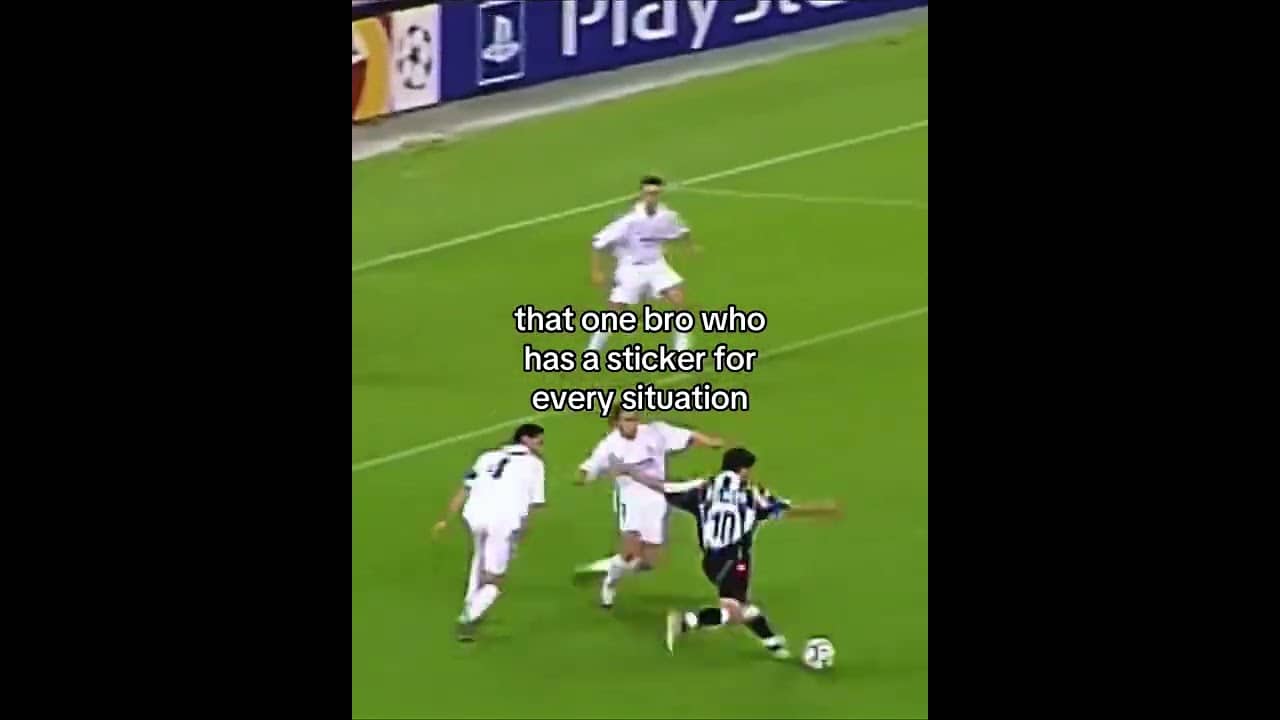Del Piero is that bro 😎 | #fooball #meme #shorts