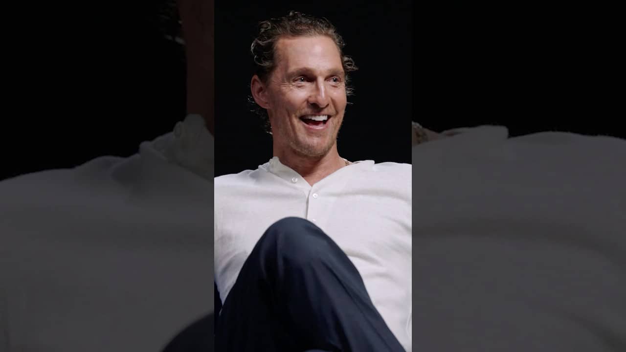 Matthew McConaughey "Djokovic is the GOAT"  | GOOD TROUBLE with Nick Kyrgios