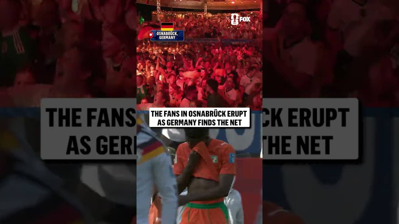 Undav delivers the moment these German fans have been waiting for 🇩🇪