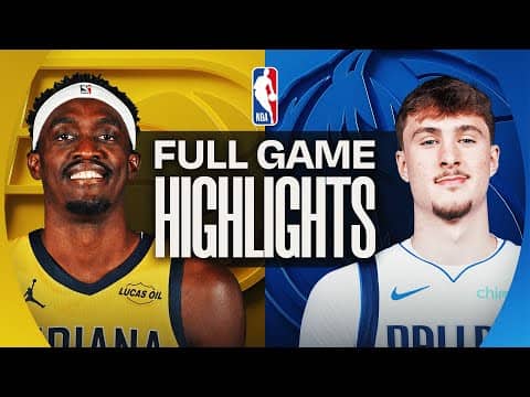 PACERS at MAVERICKS | FULL GAME HIGHLIGHTS | October 29, 2025