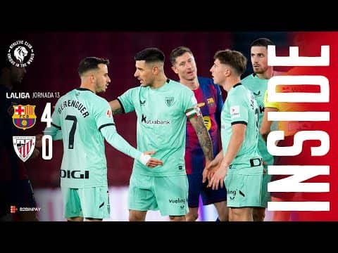 INSIDE I FC Barcelona 4-0 Athletic Club I LaLiga 2025/26 J13