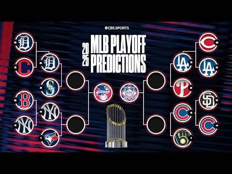 UPDATED 2025 MLB Playoff Bracket: AL & NL Division Series Officially SET 🤝⚾️ | Predictions + Preview