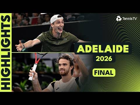 Ugo Humbert vs Tomas Machac For The Title 🏆 | Adelaide 2026 Final Highlights
