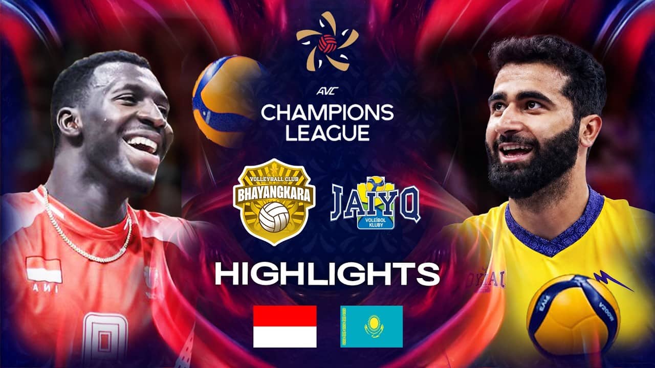 Jakarta Bhayangkara 🇮🇩 vs. Zhaiyk VC 🇰🇿 - AVC Champions League 2026 | Highlights - Pool Play
