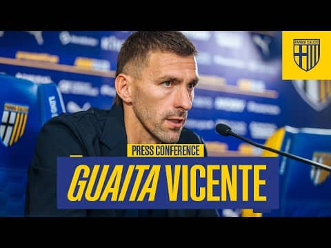 Vicente Guaita’s First Press Conference as a Parma Calcio Player