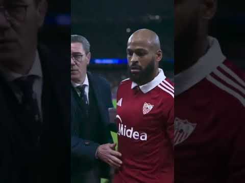 Marcao gets sent off for Sevilla