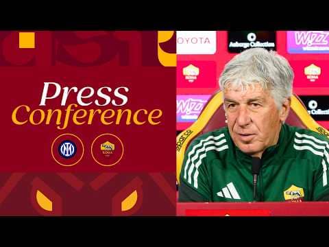 🟨 LIVE 🟥 LA CONFERENZA STAMPA DI GIAN PIERO GASPERINI E WESLEY ALLA VIGILIA DI ROMA-BOLOGNA