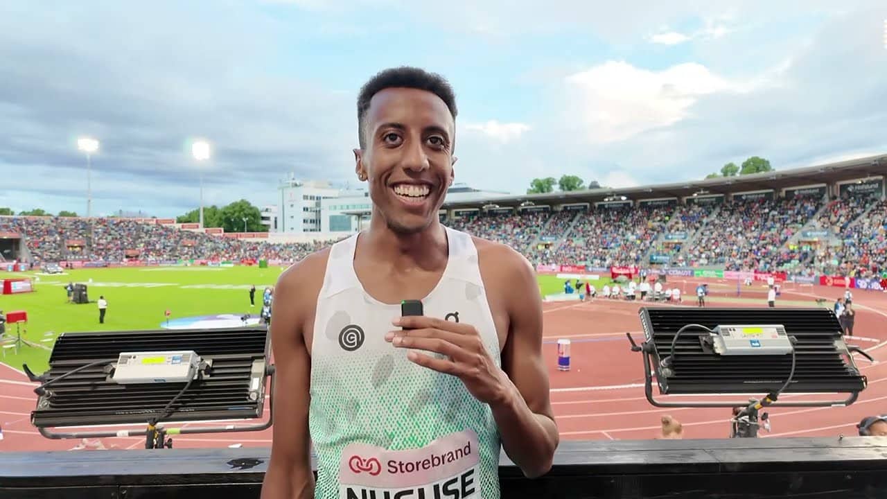 Yared Nuguse On The 3:48.21 In Oslo Diamond League Dream Mile Photo Finish And His Hot Start To 2026