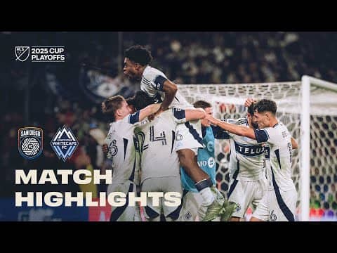 WESTERN CONFERENCE CHAMPS! 🏆 HIGHLIGHTS: San Diego FC vs. Vancouver Whitecaps FC | Nov 29, 2025