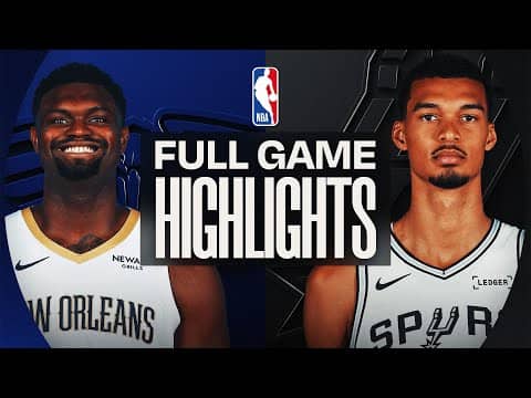 PELICANS at SPURS | FULL GAME HIGHLIGHTS | January 25, 2026