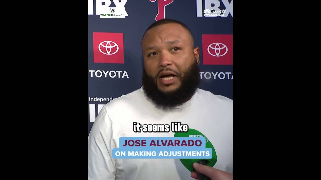 Jose Alvarado shares interesting answer about the evolution of hitters facing 100 mph 🤔