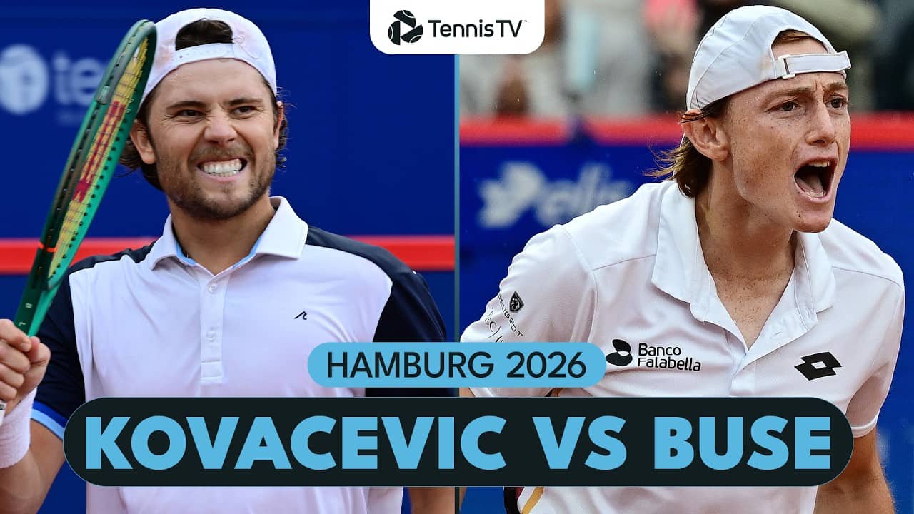 Buse Faces Kovacevic For Maiden ATP 500 Final | Hamburg 2026 Semi-Final Highlights