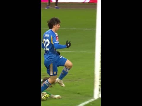 Ao Tanaka makes no mistake with goal