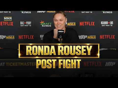 Ronda Rousey On Win Over Gina Carano, Responds To UFC's 'Catty' Conor McGregor Announcement