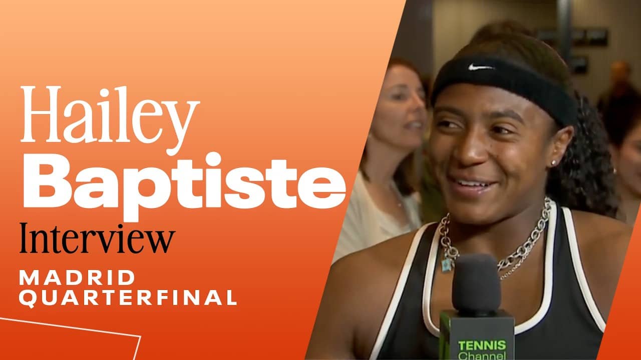 Hailey Baptiste on Defeating Sabalenka for Biggest Win of Career | 2026 Madrid