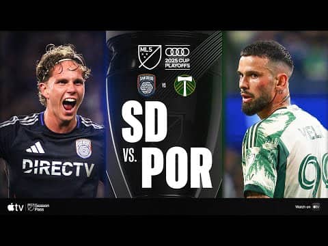 San Diego FC vs. Portland Timbers | Full Highlights | 2025 Audi MLS Cup Playoffs
