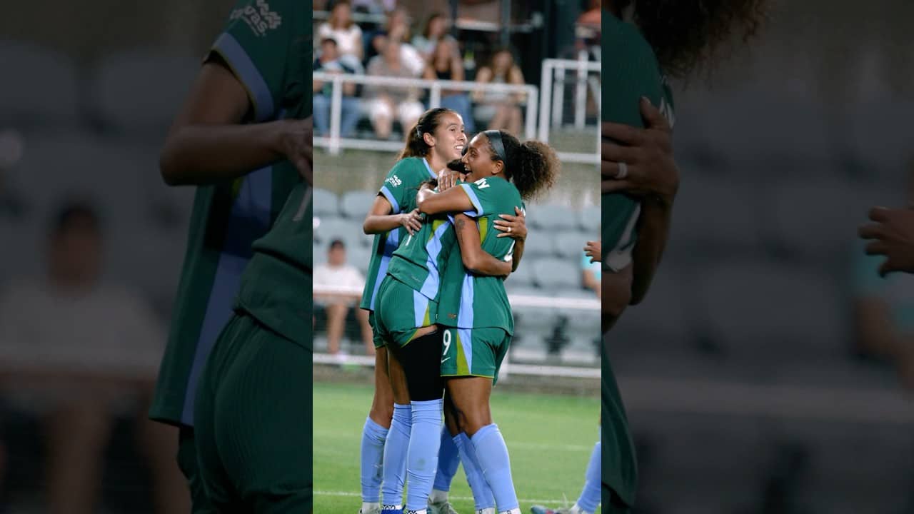 Our first ever signing scoring her first goal for Denver 🤩