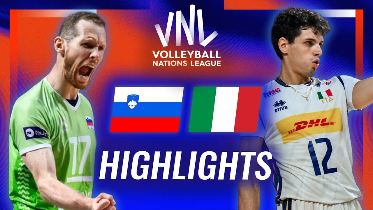 Slovenia 🇸🇮 vs. Italy 🇮🇹 - Highlights | Week 2 | Men's VNL 2026