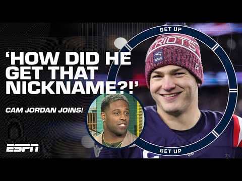 Cam Jordan COMMENDS his young Saints QB Tyler Shough 🗣️ 'He can EXCITE you!' | Get Up