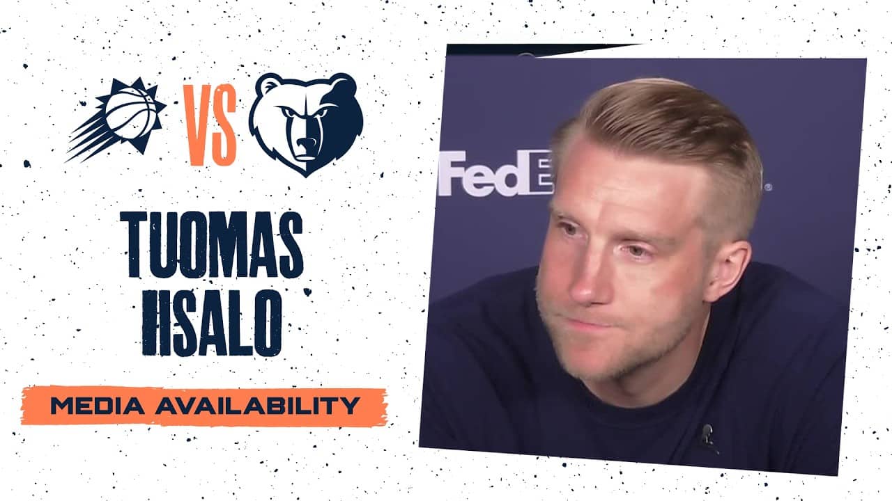 Tuomas Iisalo Press Conference | Grizzlies vs. Suns