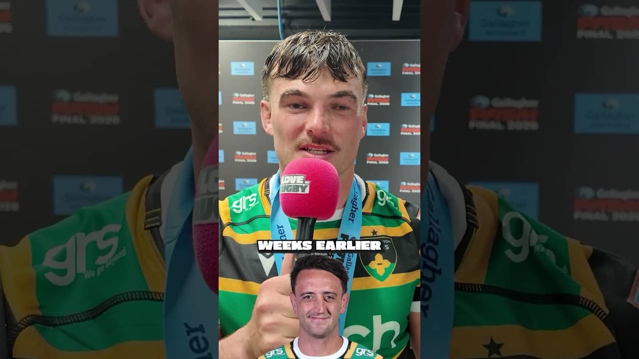 George Furbank on Alex Mitchell’s brilliant return from injury in the PREM final 🙌