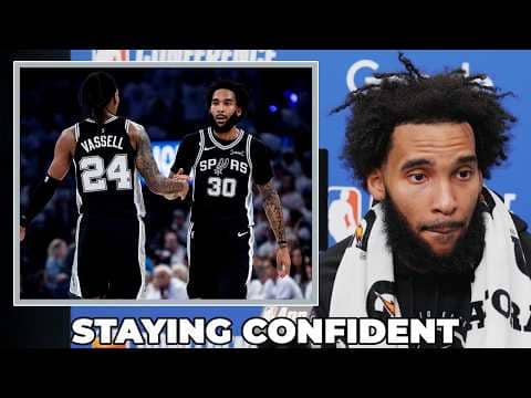 Julian Champagnie on Staying Confident & Positive After Game 5 of Western Conference Finals vs. OKC