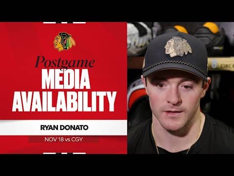 "That's what leaders do." | Ryan Donato Postgame 11.18.25