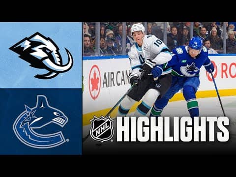 Mammoth vs. Canucks | NHL Highlights | December 05, 2025