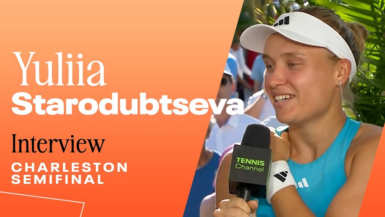 Yuliia Starodubtseva on using GoFundMe to fund her early career | 2026 Charleston