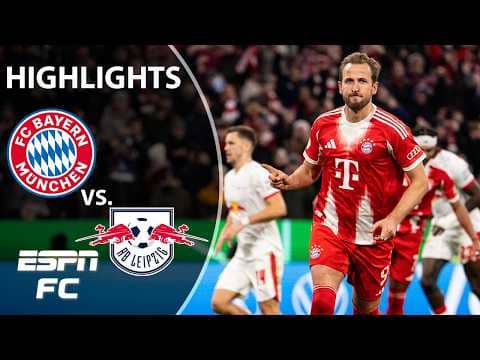 DFB-Pokal Quarter-final 🚨 FC Bayern vs. RB Leipzig | German Cup Highlights | ESPN FC