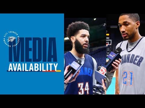 Shootaround Media + One on One with Aaron Wiggins | January 9, 2026 | OKC Thunder