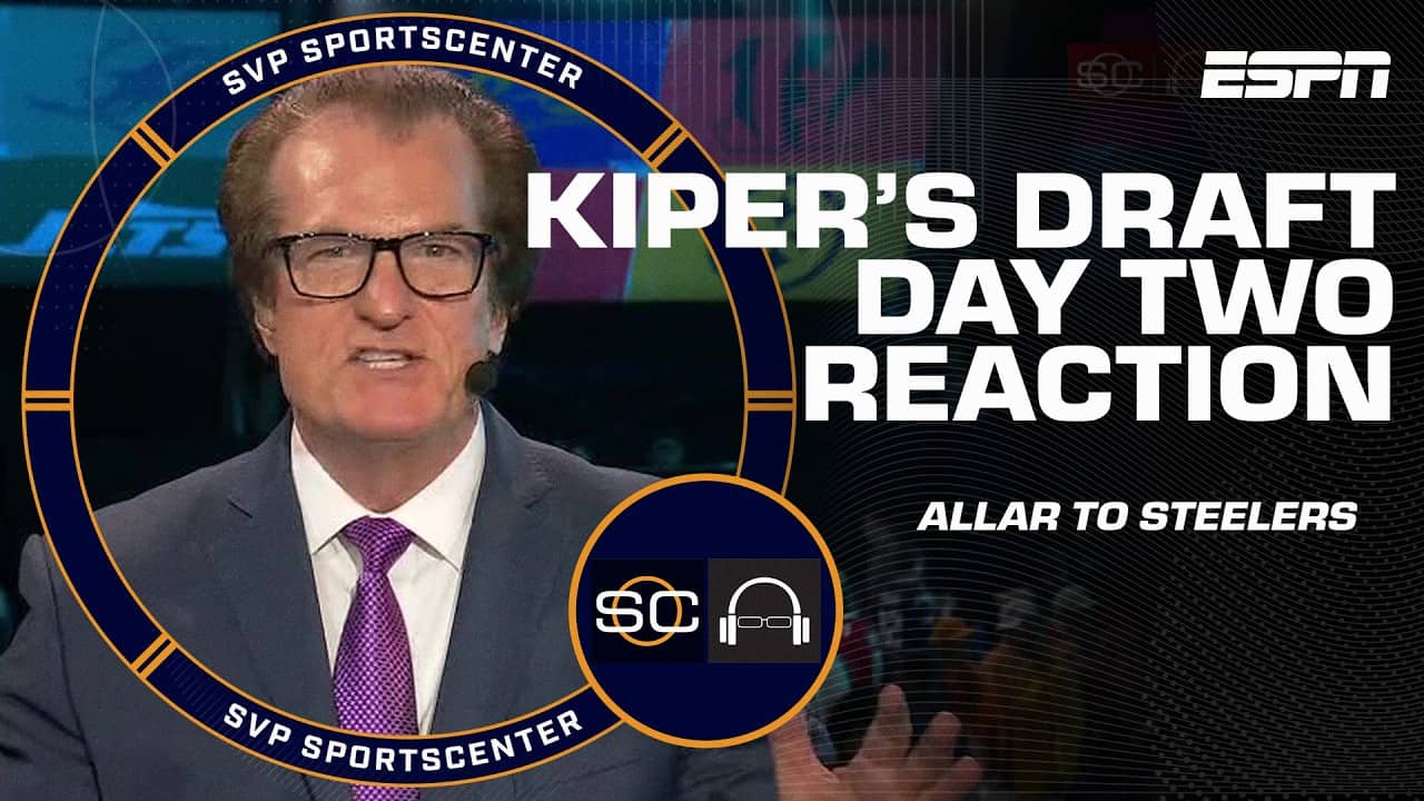 Mel Kiper Jr.’s NFL Draft Day 2 Reaction 🏈 Is Allar a good fit in Pittsburgh? | SC with SVP