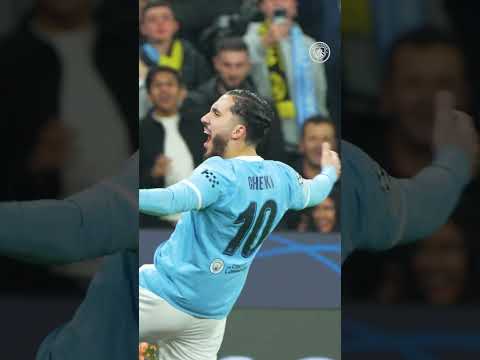 🤣 Cherki and Foden's Celebration vs Dortmund 💪 #football #mancity #goals #shorts #youtubeshorts