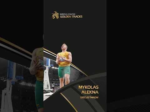 🇱🇹 🥏 #GoldenTracks #EuropeanAthletics #sports #trackandfield #awards