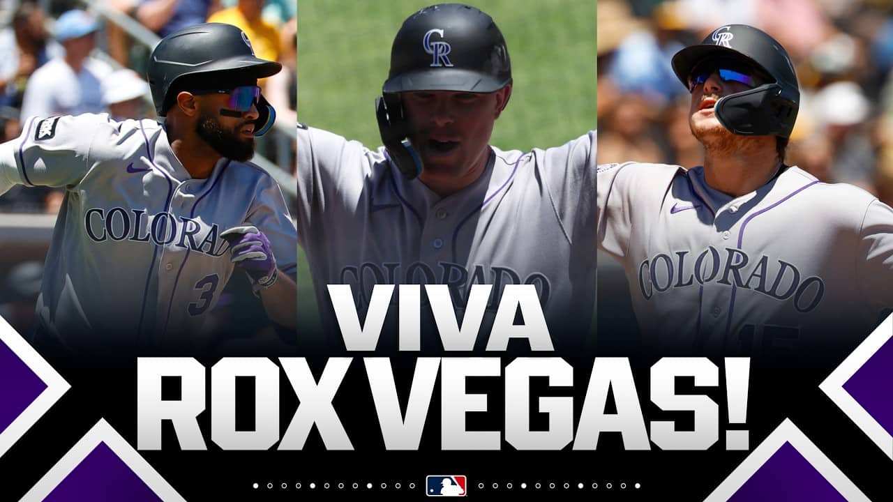 Rockies score 23 RUNS in the series finale in Las Vegas! 🤯 (6 HRs, 4 RBI doubles, 2 RBI triples!)