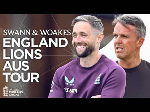 England Lions Prepare For Australia Tour | Feat. Coaches Woakes & Swann