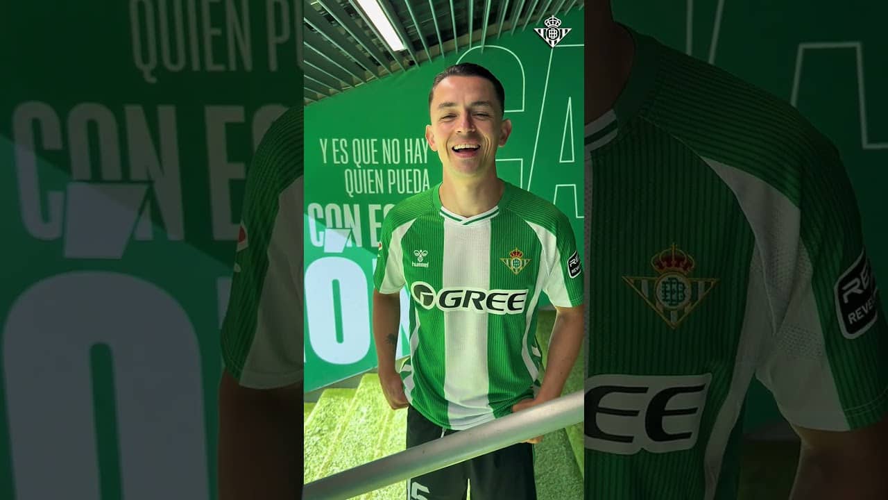 REAL BETIS, club de GUAPOS 😄 #realbetis #shorts