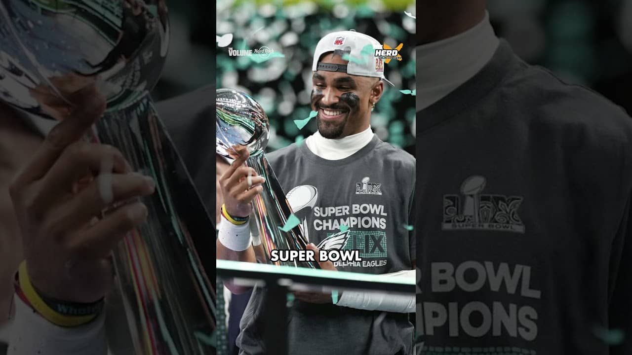 There's always drama with the #philadelphiaeagles | THE HERD #ajbrown #jalenhurts