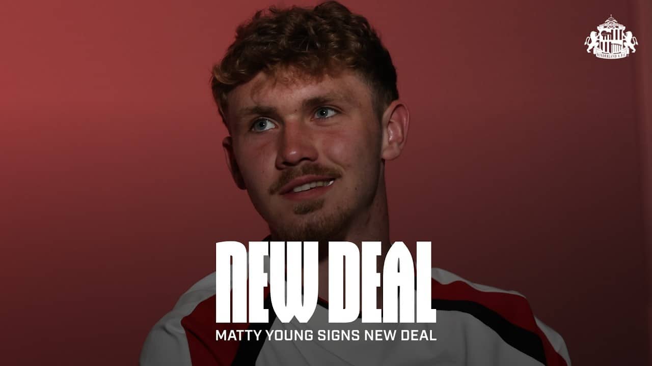 "I'm absolutely delighted" | Matty Young Signs New Deal | Interview