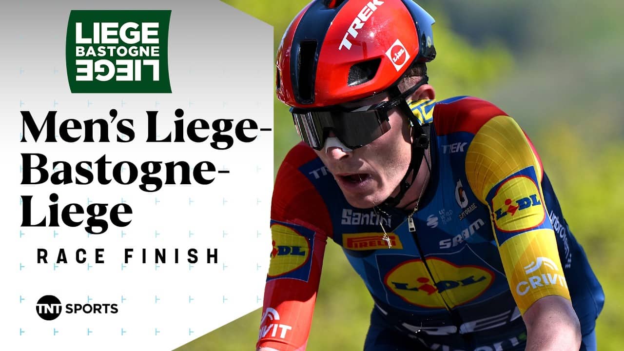 ASSERTING HIS DOMINANCE! 😮‍💨 | Men's 2026 Liege-Bastogne-Liege Final KM's | TNT Sports Cycling