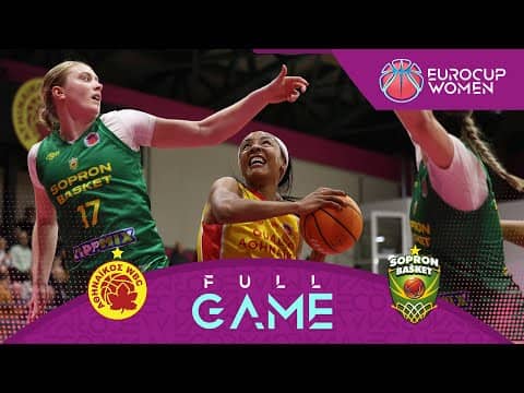 Round of 16 | Athinaikos Qualco v Sopron Basket | Full Basketball Game | EuroCup Women 2025-26