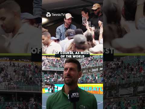 Djokovic x Messi 🎾 ⚽️